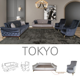 TOKYO SOFA SET PIECE LIVING ROOM CHAIR FOR HOME FROM FACTORY WHOLESALE